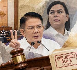 Akusado hindi dapat exempted sa sub judice rule – Barbers