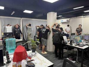 POGO buking sa Cubao, 74 Chinese nationals timbog